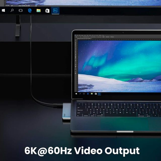 UGREEN 6-in-2 USB-C Hub