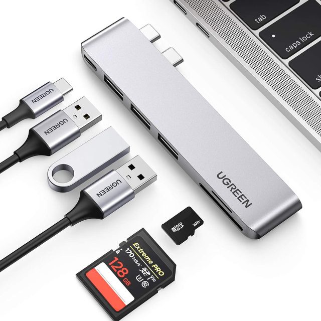 UGREEN 6-in-2 USB-C Hub